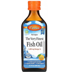 Рибя'чий жир Carlson Fish Oil 200 мл апельсин