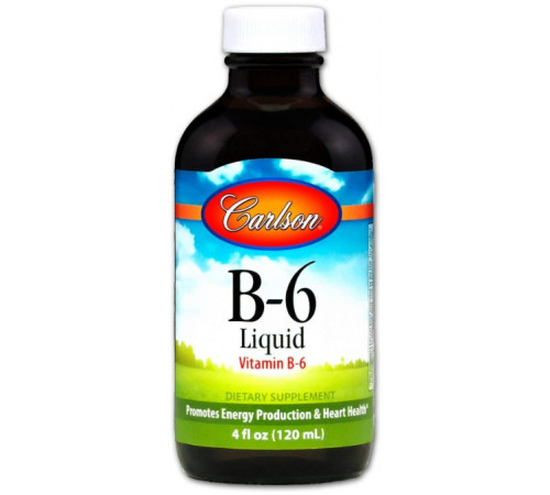 Вітамін В6 Carlson Vitamin B6 120 мл
