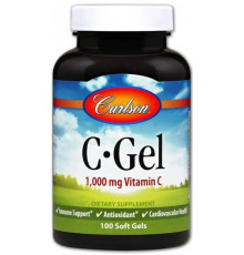 Вітамін C Carlson C-Gel 1000 мг 100 капс