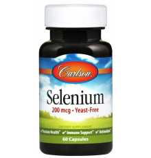 Селен Carlson Selenium 200 мкг 60 капс
