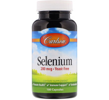 Селен Carlson Selenium 200 мкг 180 капсул