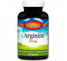 Аргинин Carlson L-Arginine 675 мг 90 капс