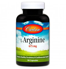 Аргінін Carlson L-Arginine 675 мг 90 капс