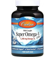 Омега-3 риб'ячий жир Carlson Omega-3 Gems Fish Gel 1200 мг 100 капс