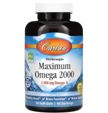 Максимальна Carlson Maximum Omega 2000 мг 90 капс