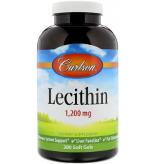 Соєвий лецитин Carlson Lecithin 1200 мг 280 капс
