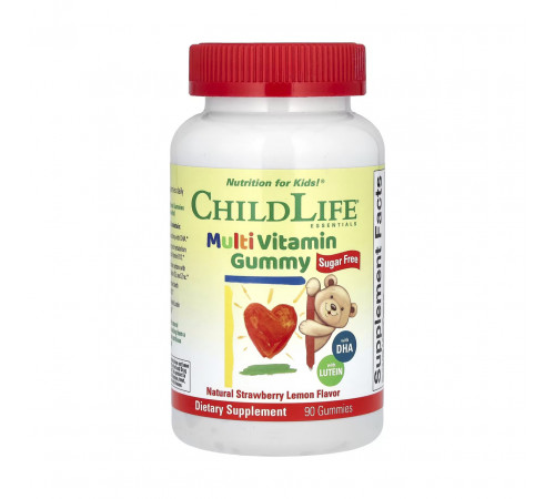 Мультивітаміни для дітей ChildLife Multi Vitamin Gummy 90 gummies