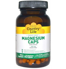 Магній Country Life Magnesium 300 мг 60 капс