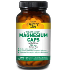 Магній Country Life Magnesium 300 мг 120 капс