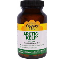 Ламінарія келп Country Life  Artic-Kelp 225 мкг 300 таб