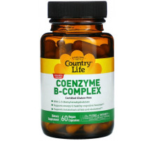 Витамины группы B Country Life Coenzyme B-Complex 60 капсул