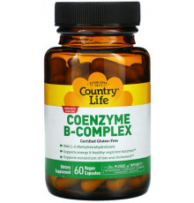 Вітаміни групи В Country Life Coenzyme B-Complex 60 капсул