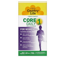 Витамины для женщин 50+ Country LifeCore Daily-1 Multivitamins 60 таб