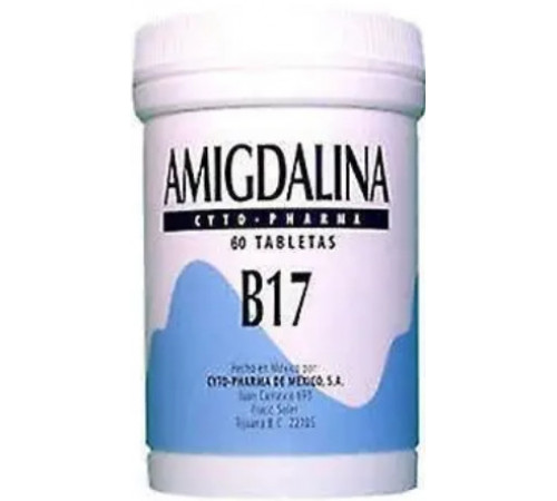 Вітамін B17(амігдалін) Cyto Pharma Amygdalina 500 мг 60 таб