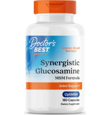 Глюкозамін для кісток та суглобів Doctor's Best Glucosamine MSM 180 капс