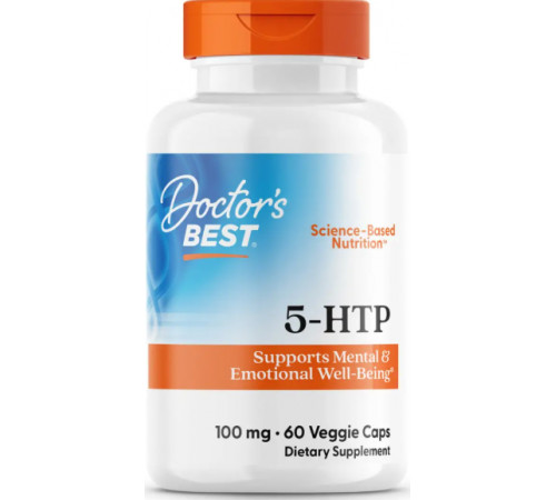 5-HTP 5-гідрокси L-триптофан Doctor's Best 60 вег капс