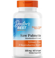 Со Пальметто Doctor's Best Saw Palmetto 60 капс