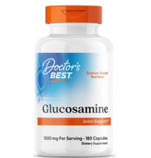 Глюкозамін сульфат для суглобів Doctor's Best  Glucosamine Sulfate 750 мг 180 капс