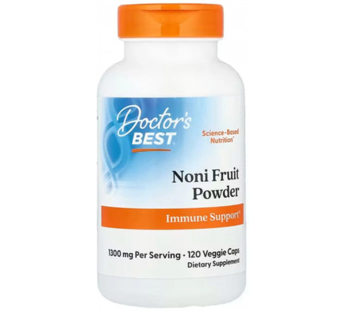 Ноні для імунітету Doctor's Best Noni 1300 мг 120 вег капс