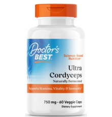 Кордіцепс ультра Doctor's Best Ultra Cordyceps 750 мг 60 капс