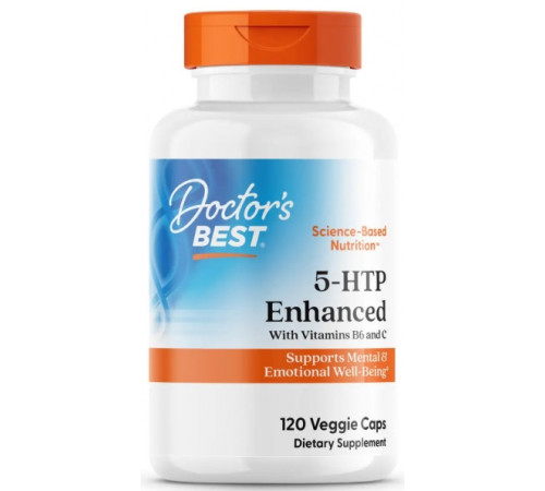 5-HTP Doctor's Best 5-гидрокси L-триптофан 120 вег капс