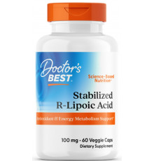 R-ліпоєва кислота Doctos Best Stabilized R-Lipoic Acid 60 капс