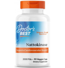 Наттокіназа Doctor's Best Nattokinase 2.000 FUs 90 капсул