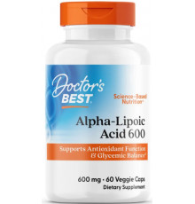 Альфа-ліпоєва кислота Doctor's Best Alpha-Lipoic Acid 60 капс