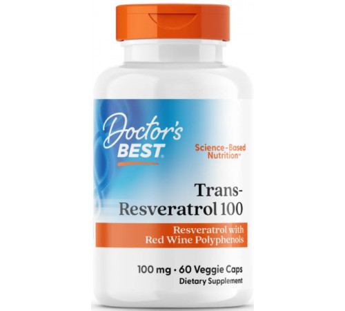 Ресвератрол Doctor's Best Resveratrol 60 капс