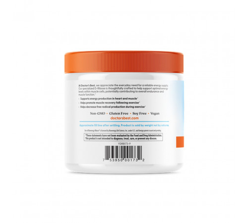 Д рибоза Doctor's Bes D-Ribose 250 г