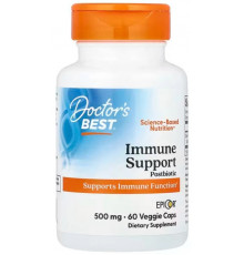 Підтримка імунітету з епікором Doctor's Best Immune Support Postbiotic 500 мг 60 капс