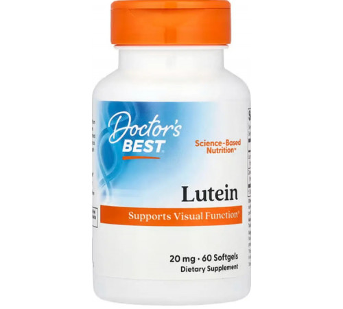 Лютеїн Doctors Best Lutein 60 гел капс