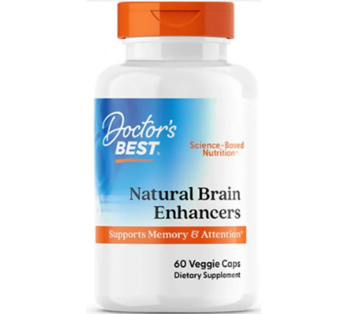 Вітаміни для мозку Doctor's Best Brain Enhancers 60 капс