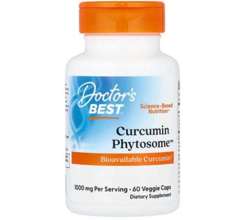 Куркумин Doctor's Best Curcumin Phytosome 60 вег капс