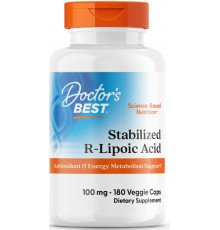 R-ліпоєва кислота Doctos Best Stabilized R-Lipoic Acid 180 капс