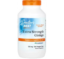 Гінкго Білоба Doctor's Best Extra Strength Ginkgo 120 мг 360 капс