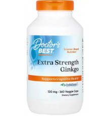 Гінкго Білоба Doctor's Best Extra Strength Ginkgo 120 мг 360 капс