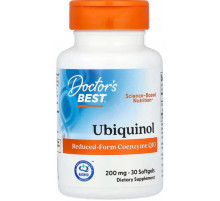 Убихинол Doctor's Best Ubiquinol 200 мг 30 капс