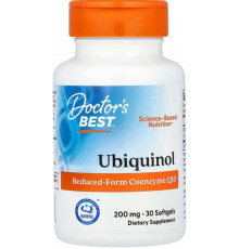 Коензим Q10 Doctor's Best Ubiquinol 200 мг 30 капс