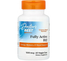 Витамин В12 метилкобаламин Doctors Best Fully Active B12 60 капсул