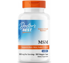 Метилсульфонилметан Doctor's Best MSM with OptiMSM 180 вег капс