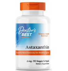 Астаксантин  Doctor's Best Astaxanthin 6 мг 90 капс