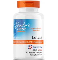Лютеїн для зору Doctors Best Lutein 20 мг 180 капс