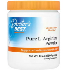 Аргінін амінокислота Doctors Best L-Arginine 300 г без смаку