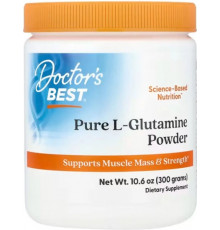 Глутамін Pure Doctor's Best L-Glutamine 300 г