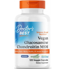 Глюкозамін хондроїтин МСМ Doctor's Best Glucosamine Chondroitin MSM 120 капс