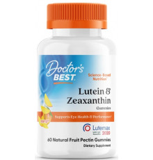 Лютеїн та Зеаксантін для зору Doctor's Best Lutein & Zeaxanthin Gummies 60 жев конф манго