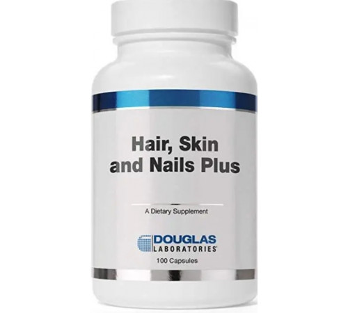 Вітаміни для волосся нігтів шкіри Douglas Laboratories Hair Skin Nail +Vitamins Minerals 100 капс