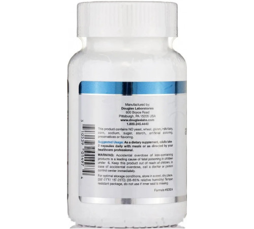 Вітаміни для волосся нігтів шкіри Douglas Laboratories Hair Skin Nail +Vitamins Minerals 100 капс