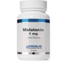 Мелатонін для покращення сну Douglas Laboratories Melatonin 1 мг 60 таб